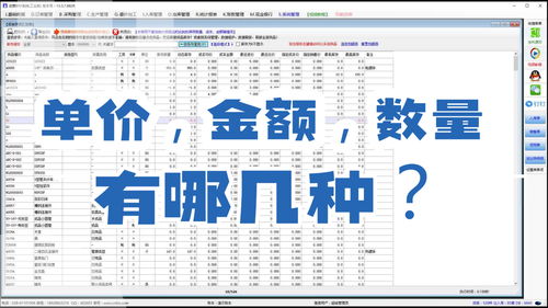 ERP免費(fèi)版 庫(kù)存、成本、銷售單價(jià)與金額核心概念解析